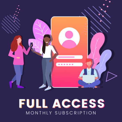 Full Access Visual Learning Resources Monthly Subscription
